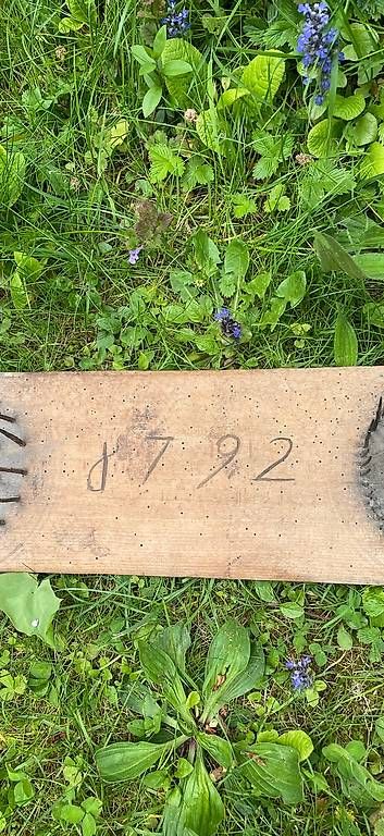 Tutti gli attrezzi: Flachshechel von 1792 – Usato da Bütschwil venduto da Biberli59 1
