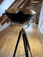 Stehlampe Tripod Schwarz Gold 🌟