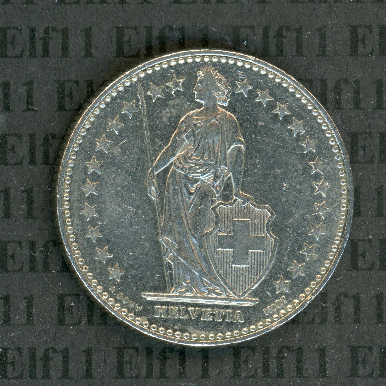 Tutti le monete: CHF___2.00 1994 -vz 2 Franken – Usato da Widnau venduto da Elf11 1