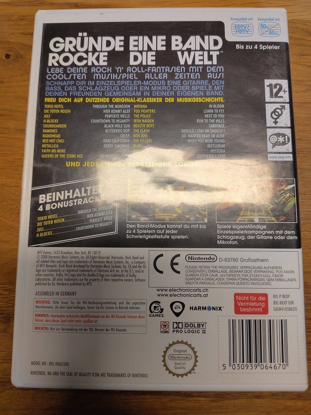 Nintendo Spiele: RockBand für Nintendo Wii – Gebraucht aus Kloten von SuperRetroPixels 1