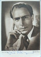 Paul Klinger (1907-1971) Schauspieler IMMENHOF - Autogramm