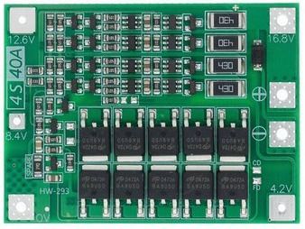 Arduino Componenti elettronici: 4s 40A 16,8V  BMS Protection balanced – Nuovo (secondo la descrizione) da Pratteln venduto da Twehrli2