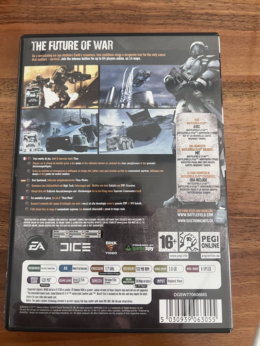 Giochi: Battlefield 2142, Deluxe Edition – Usato da Fällanden venduto da raf-wpf 1