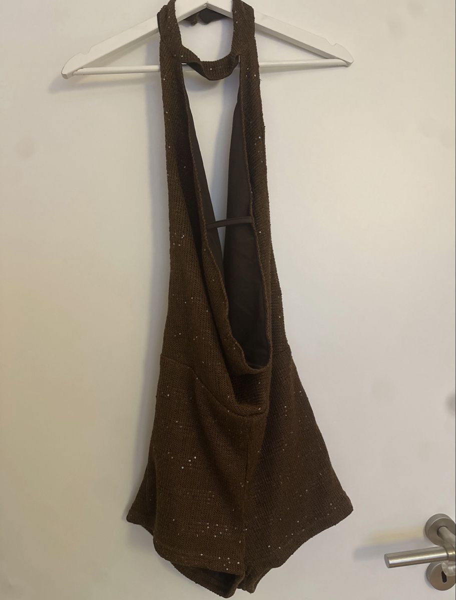 Jumpsuits: Brauner Jumpsuit mit Glitzer – Neu und originalverpackt aus Kriens von lau_xk77 2