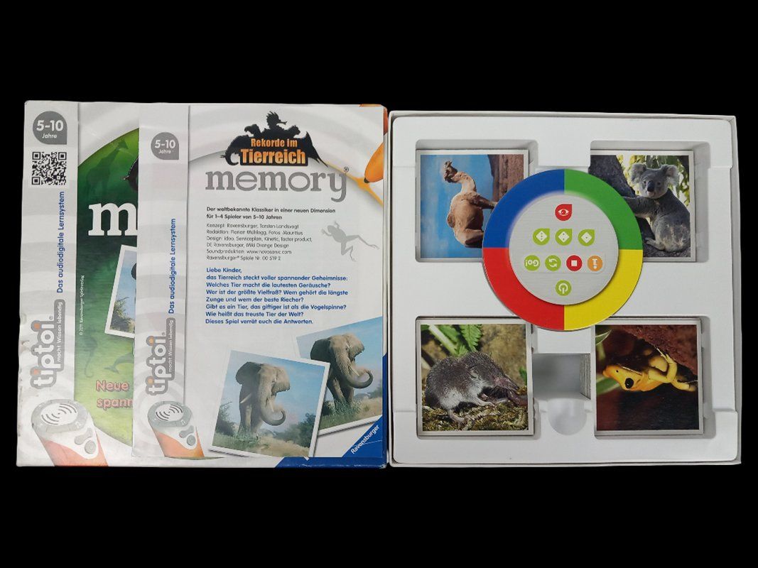 Tiptoi Giochi: RAVENSBURGER TIPTOI Memory Rekorde im Tierreich – Usato da Hünenberg venduto da Restwert_Zug 2