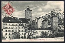 AK Brigue, Château Stockalper, 1906