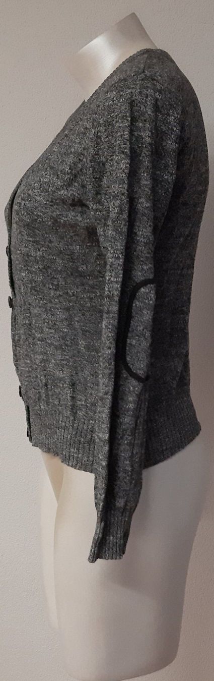 H&M Top: H&M V-Ausschnitt Strickjacke Grau Gr.38 – Nuovo (secondo la descrizione) da Seuzach venduto da VT-Collections2 3