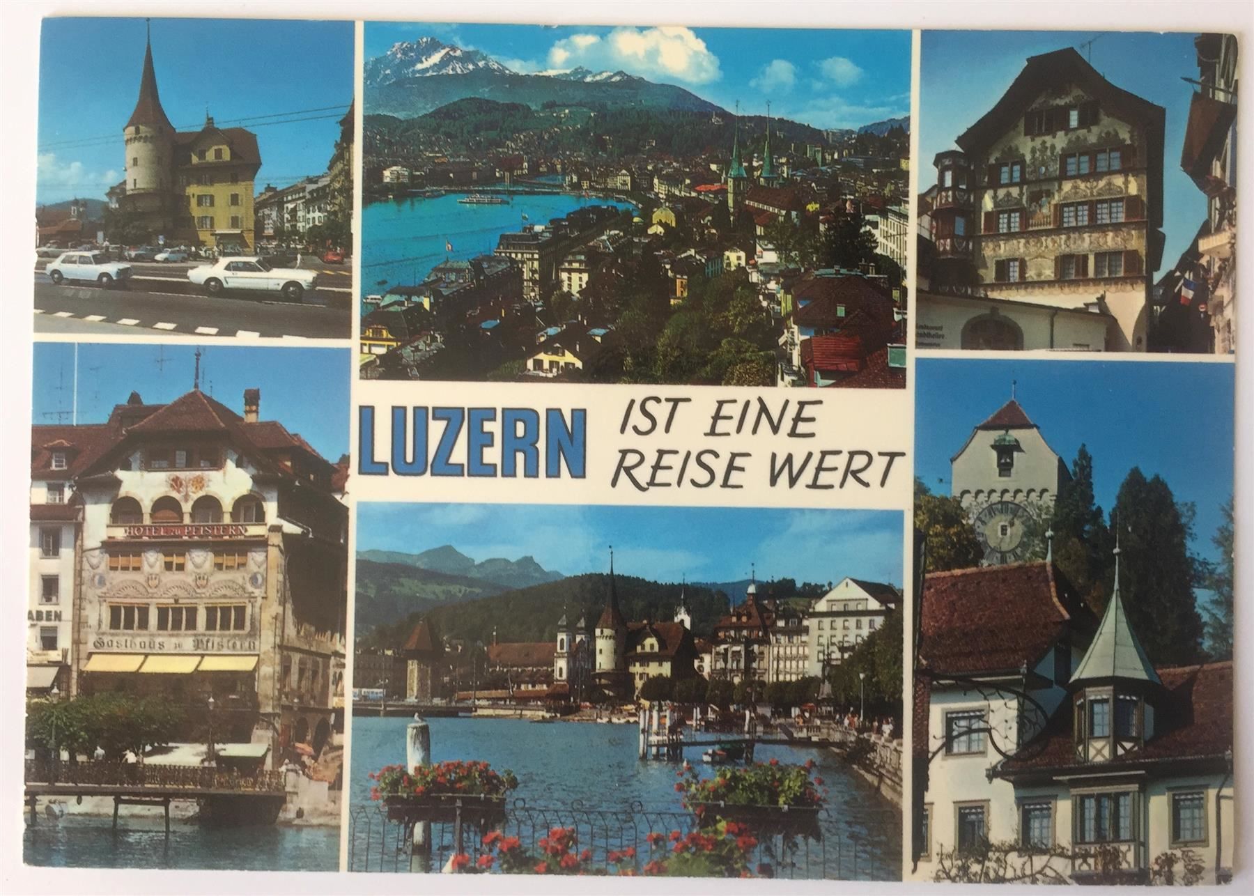 Cartes postales: LUZERN ist eine Reise wert – D'occasion à Jona par philajona