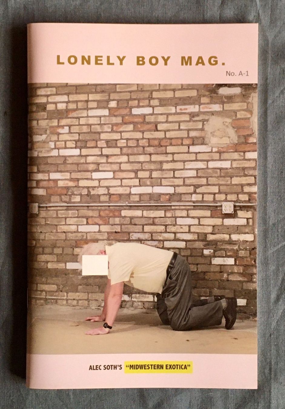 アート・デザイン・音楽 ALEC SOTH'S LONELY BOY MAG : ISSUE ONE Lonely Boy Mag No. A-1 (Signed First Edition): Alec Soth