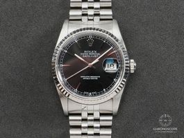 Rolex Datejust ref. 16234 black dial from 2004, Rolex CPO
