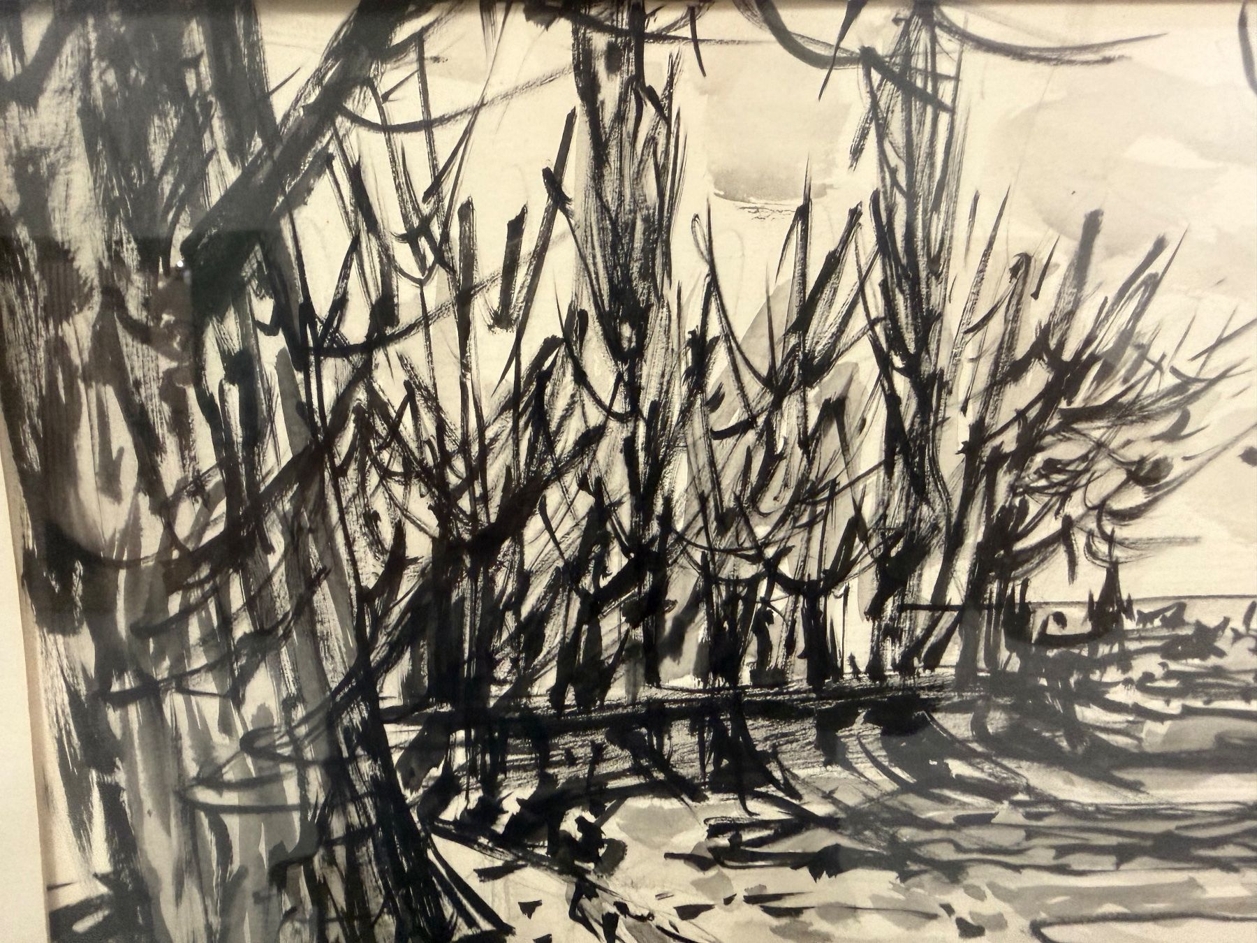 Dipinti: PAUL GROLIMUND Tintenskizze – Usato da Basel venduto da PAUL_ART 5