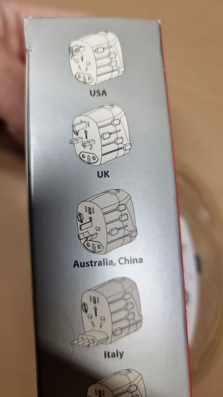 SKROSS Unità & Adattatore: Skross Pro World Weltadapter (25) – Nuovo (secondo la descrizione) da Heerbrugg venduto da ProBau-Liq 9