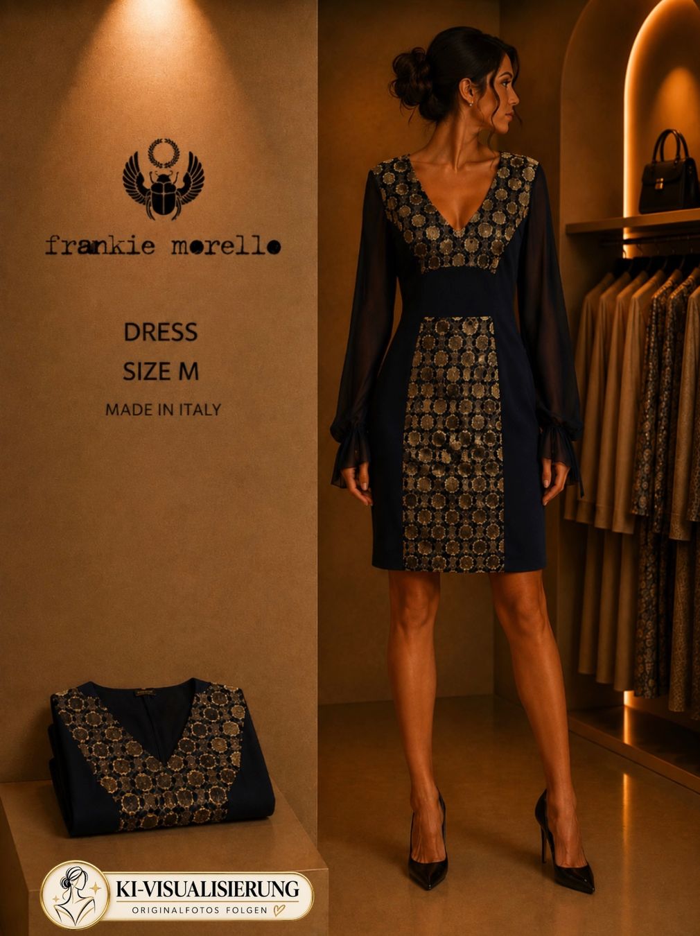 Robes: Kleid FRANKIE MORELLO Gr.38 – Neuf (Voir description) à Fällanden par ekaterinatheissl