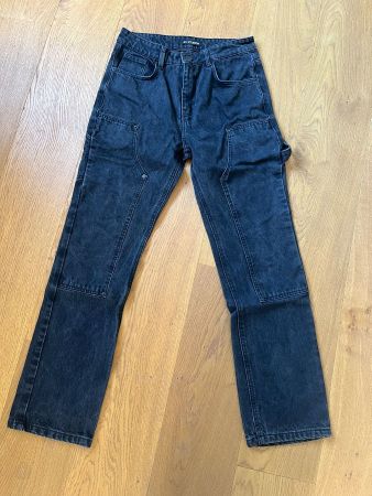 2Y Studios Carpenter Jeans Schwarz, Gr. 30