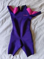 Olaian Wetsuit. Violet/rose XS 1.5mm (enfant de 6/7 ans)