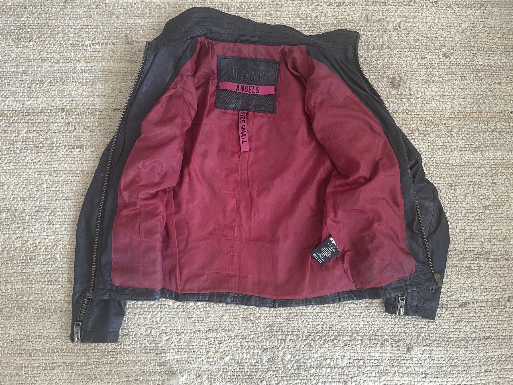 Superdry Giacche: SUPERDRY Angels Echtlederjacke – Usato da Bern venduto da Leer.gut 5
