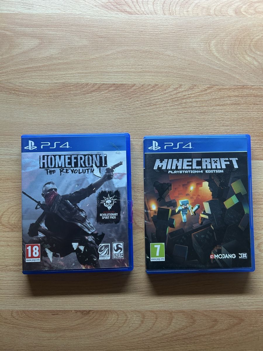 Sony Giochi: PS4 Games : Minecraft & Homefront – Usato da Schötz venduto da lor_z95g