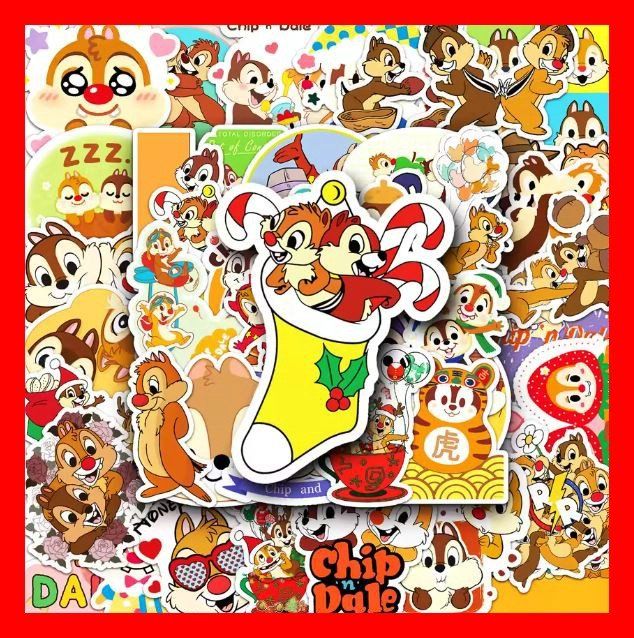 Sticker: Chip & Chap Comic Eichhörnchen Film DVD 50 tlg Stickerset – Nuovo e nell'imballaggio originale da Dättlikon venduto da easythings
