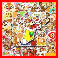 Chip & Chap Comic Eichhörnchen Film DVD 50 tlg Stickerset
