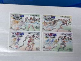 Cook Islands Briefmarken, Olympiade Seoul 1988, Aitutaki
