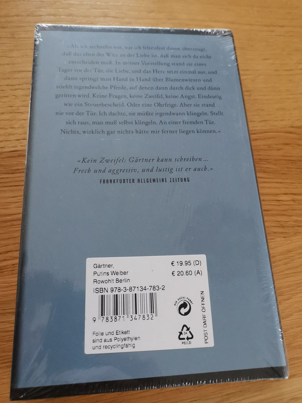 Libri: Stefan Gärtner: Putins Weiber – Nuovo e nell'imballaggio originale da Wiesendangen venduto da MMoretto 1