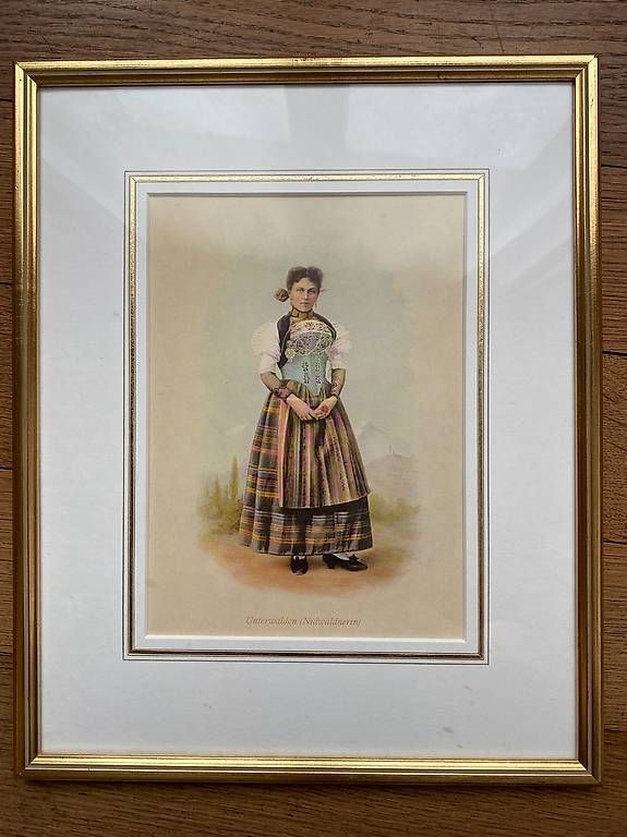 Posters & Illustrations: Schweizer Trachtenbilder – D'occasion à Schafisheim par Steimi4 4