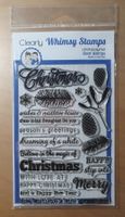 Silikonstempel Weihnachten Texte, Christmas Greetings