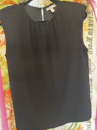 Haute avec épaulettes noir H&M, taille S (oversize)