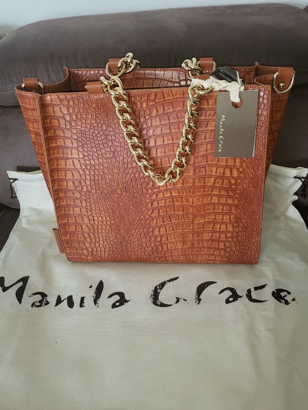 Manila Grace Borse da donna: Handtasche von Manila Grace – Nuovo e nell'imballaggio originale da Naters venduto da yvi21