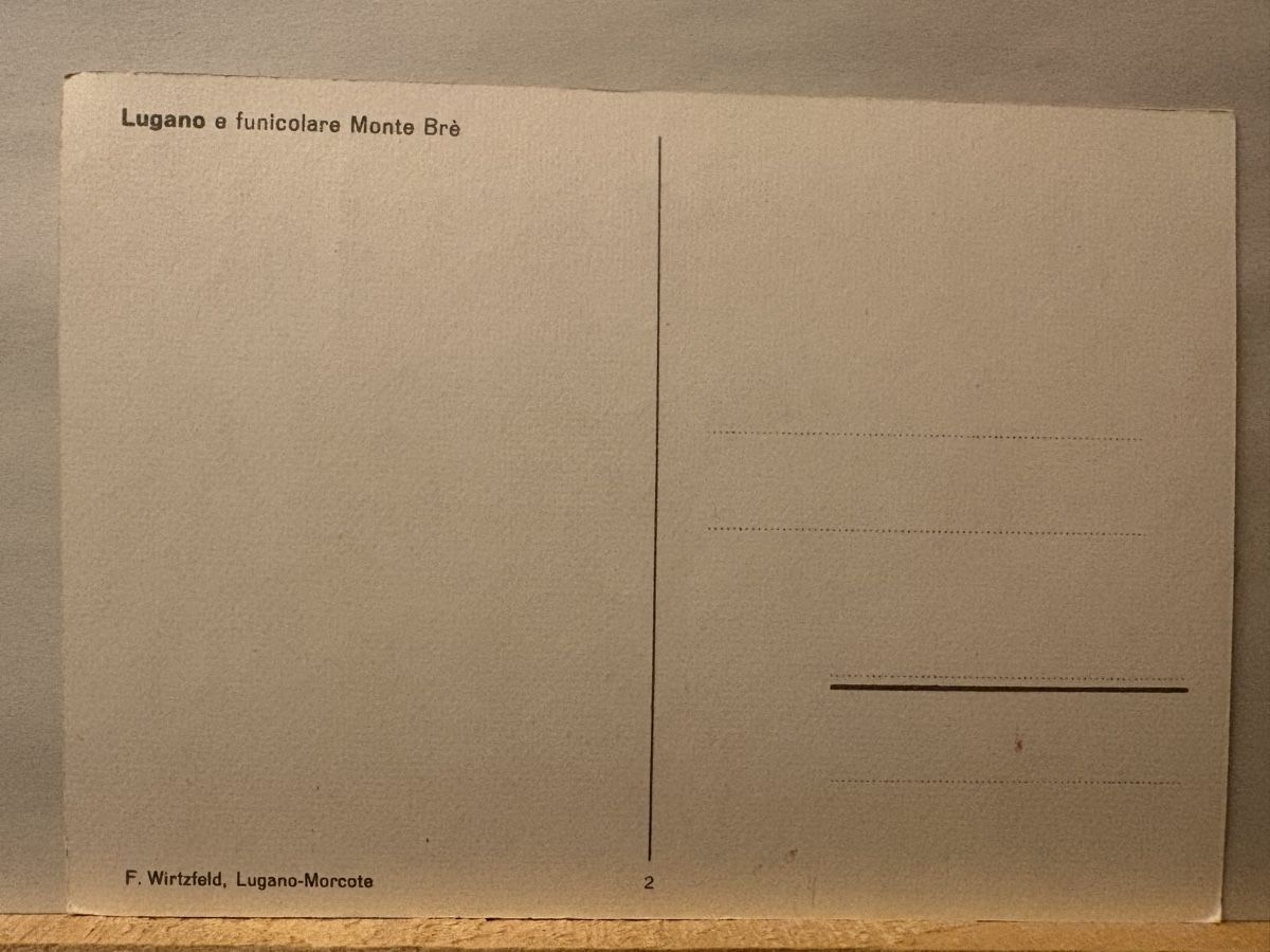 Cartoline postali: AK von Lugano – Usato da Rümlang venduto da Kartenpost1 1