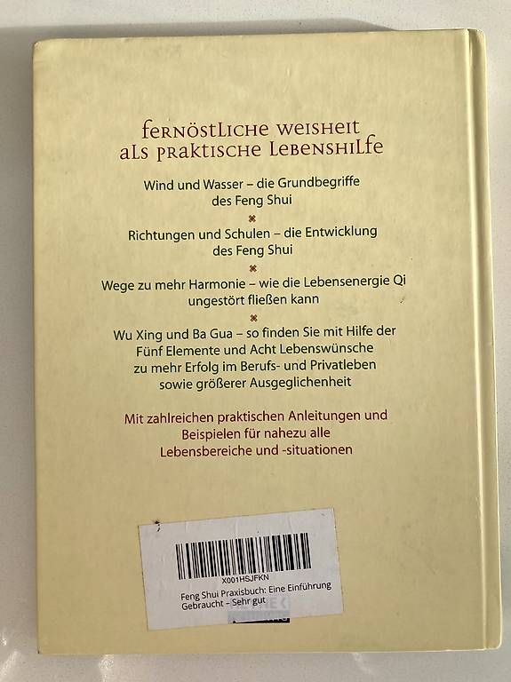 Libri: Feng Shui Bücher – Usato da Thun venduto da Fuesu1812 1