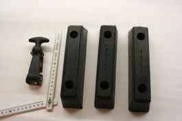 STOPCHOCS 3Stk. Gummipuffer und 1 Verschluss zu LKW