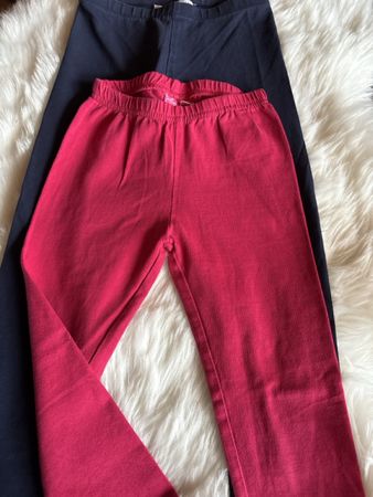 Lot de 2 leggings Charles Vögele taille 110 bon état 