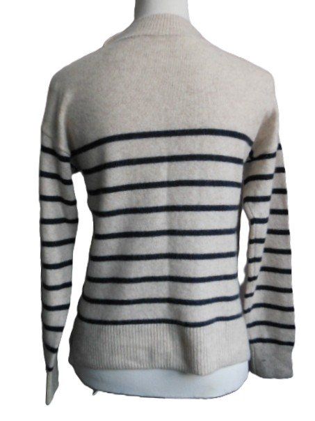 Pullover & Sweatshirts: Gr. 36 38 Kaschmir Pulli beige geringelt s. Masse – Gebraucht aus Basel von FRAU.ZAUBER.MOND 2