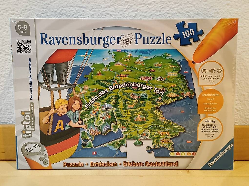 Puzzle: tiptoi Puzzle Deutschland – Usato da BUCHRAIN venduto da MPicardH