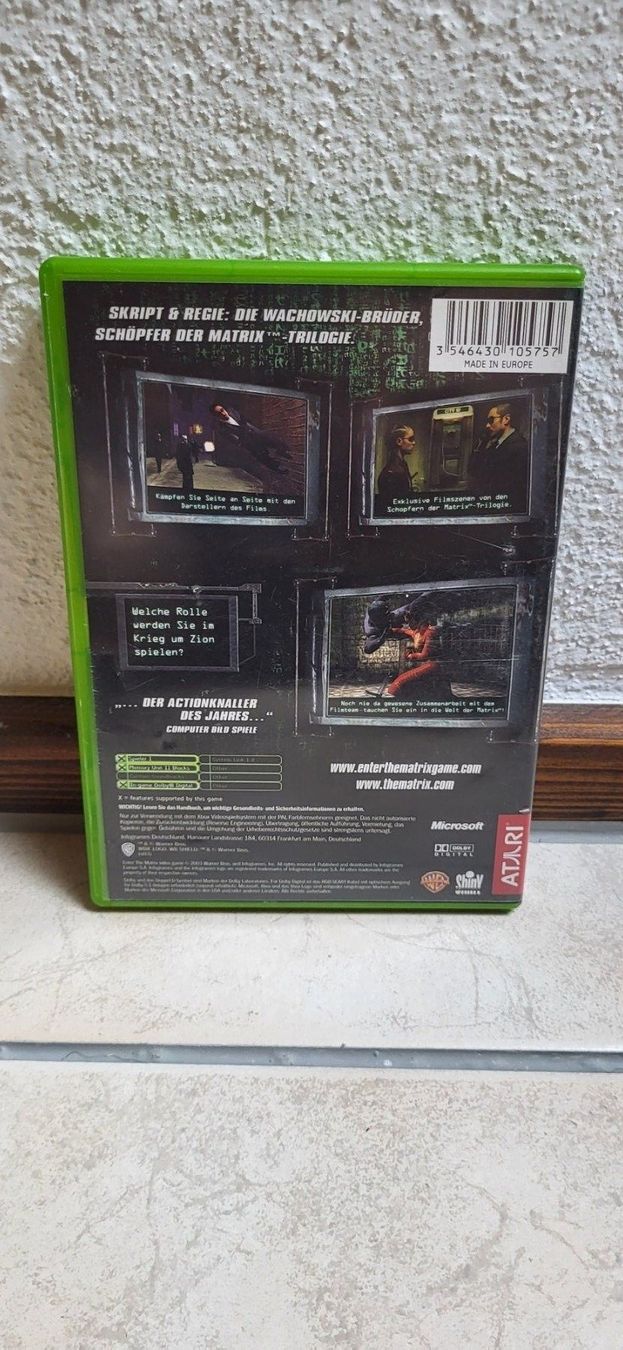 Microsoft Giochi: Xbox Spiel - Enter the Matrix – Usato da Münsingen venduto da Heroism2010 1