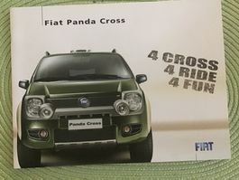 Fiat Panda Cross Verkaufsprospekt 12 Seiten Februar 2006