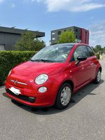 Fiat 500 Kleinwagen rot Schaltgetriebe guter Zustand