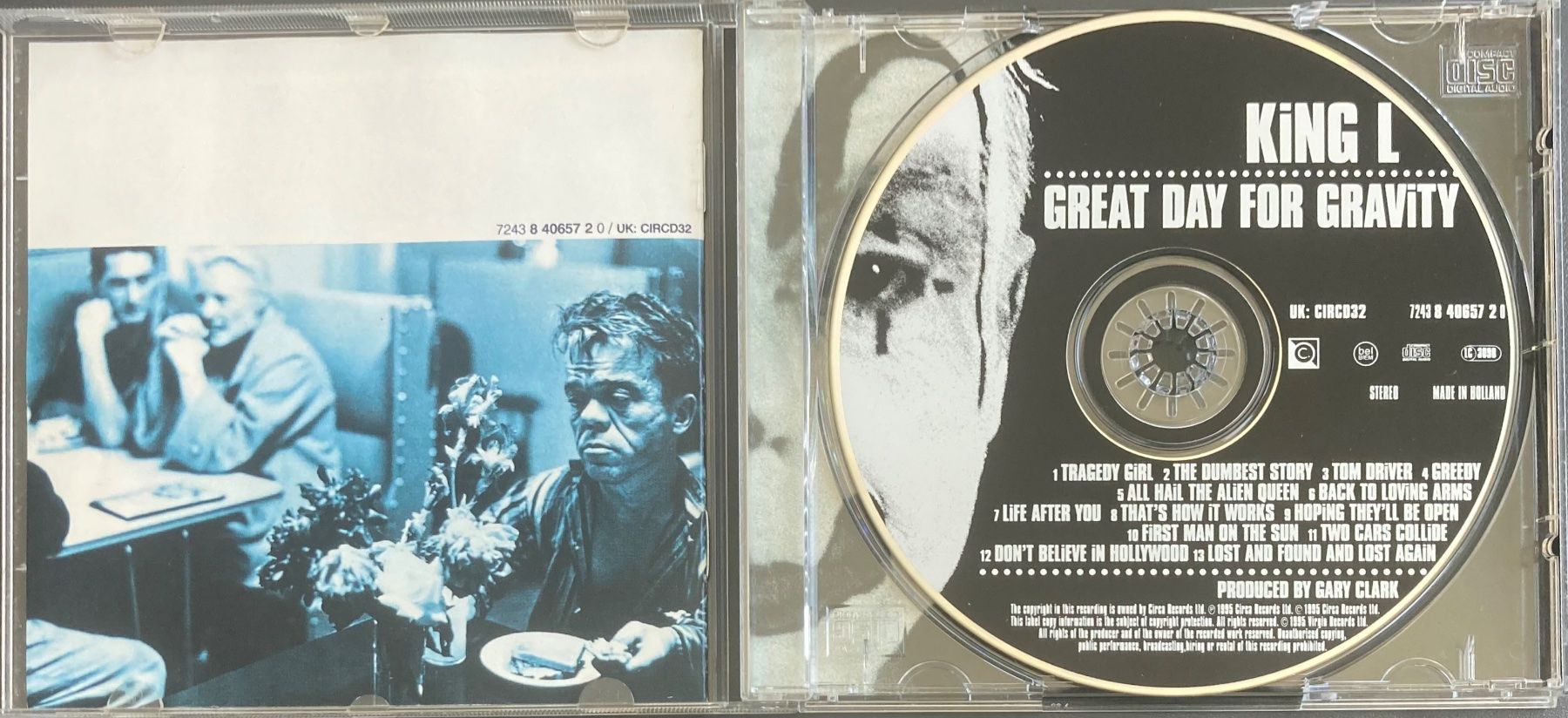 CD: KING L - GREAT DAY FOR GRAVITY – Usato da Poliez-Pittet venduto da Newtown-Records 2