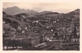 St. Gallen // 1928 Bahnhof Stadt Säntis