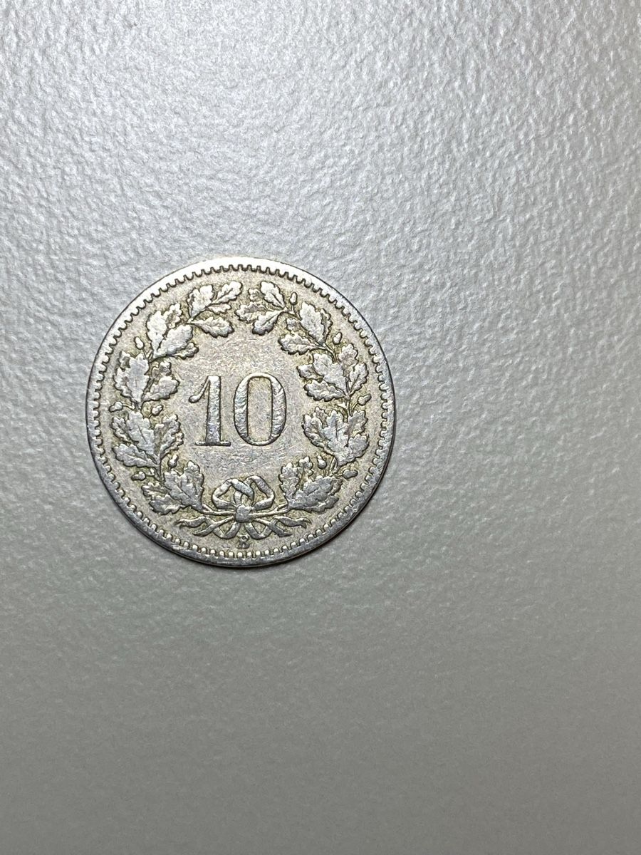 Alle Münzen: CHF 0.10 - 1883 – Gebraucht aus Payerne von Mike1682 1