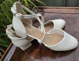 Graceland Sandaletten creme, Gr. 39, Top Zustand Neu