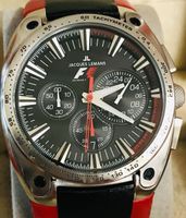 Jacques Lemans F1 Chronograph Edelstahl Armbanduhr
