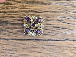 Modeschmuck vintage-Brosche-Nr. 12