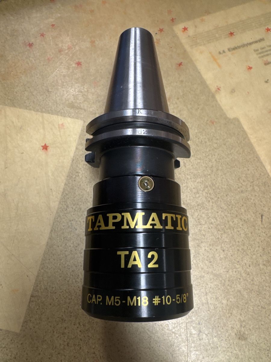 Alle Werkzeuge: Tapmatic TA2 Gewindeschneidfutter M5-M18 #10-5/8" – Gebraucht aus Bellmund von Sodick