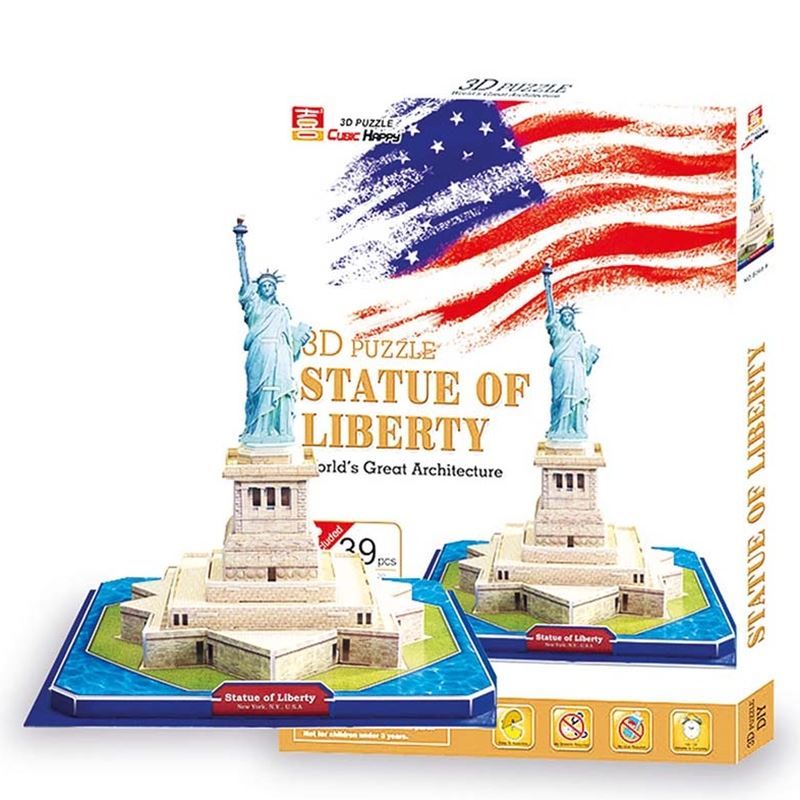 Puzzle: 3D-Puzzle Freiheitsstatue – Nuovo e nell'imballaggio originale da Wettingen venduto da Swala 2