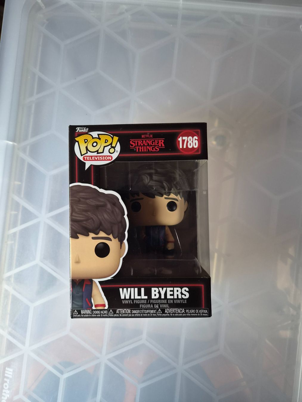 Funko Figuren: Funko Pop Will Byers #1786 – Stranger Things – Neu und originalverpackt aus Sisseln AG von schenk-figuren