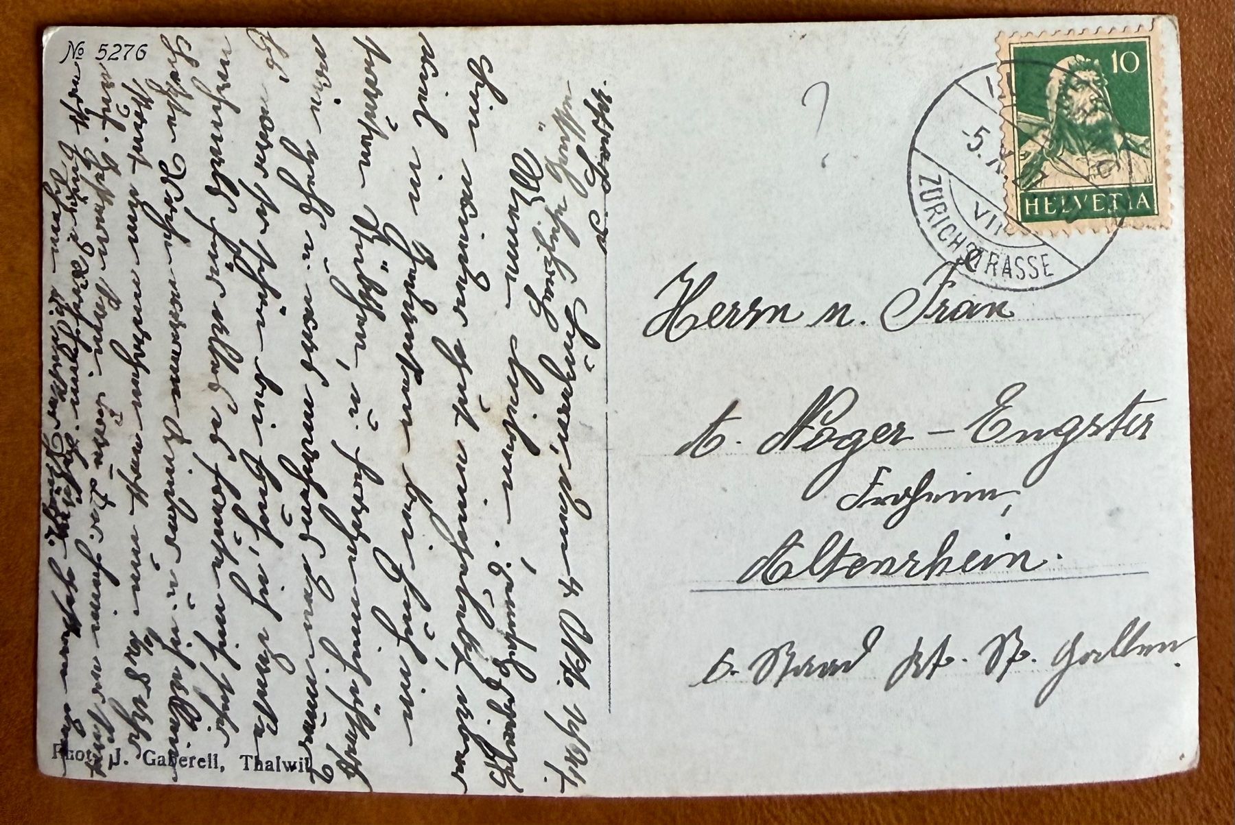 Cartoline postali: Luzern - Ort unbekannt ? 1927 – Usato da Lutry venduto da Ediego 1