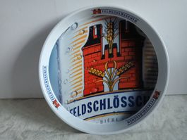 Feldchlösschen Bier-Tablett Platte Rar Sammler Durchmesser33