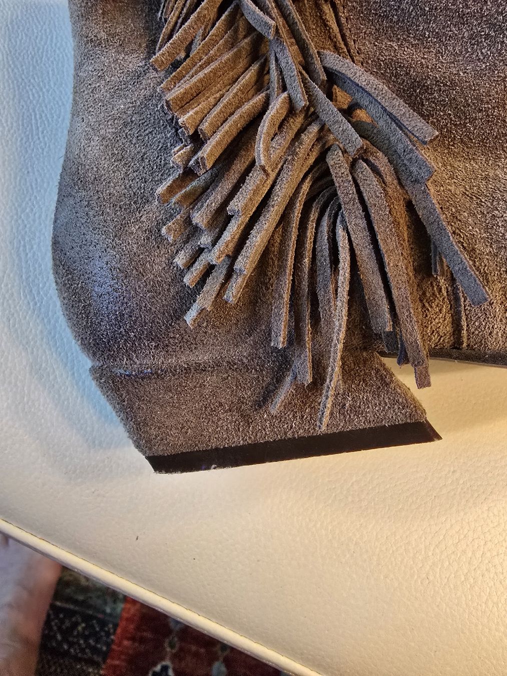 Chaussures femmes: Superbes bottines en daim – Neuf (Voir description) à Crassier par Mimikaki 2